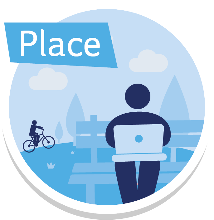 Logo for place team