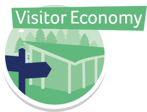 Logo for visitor economy team